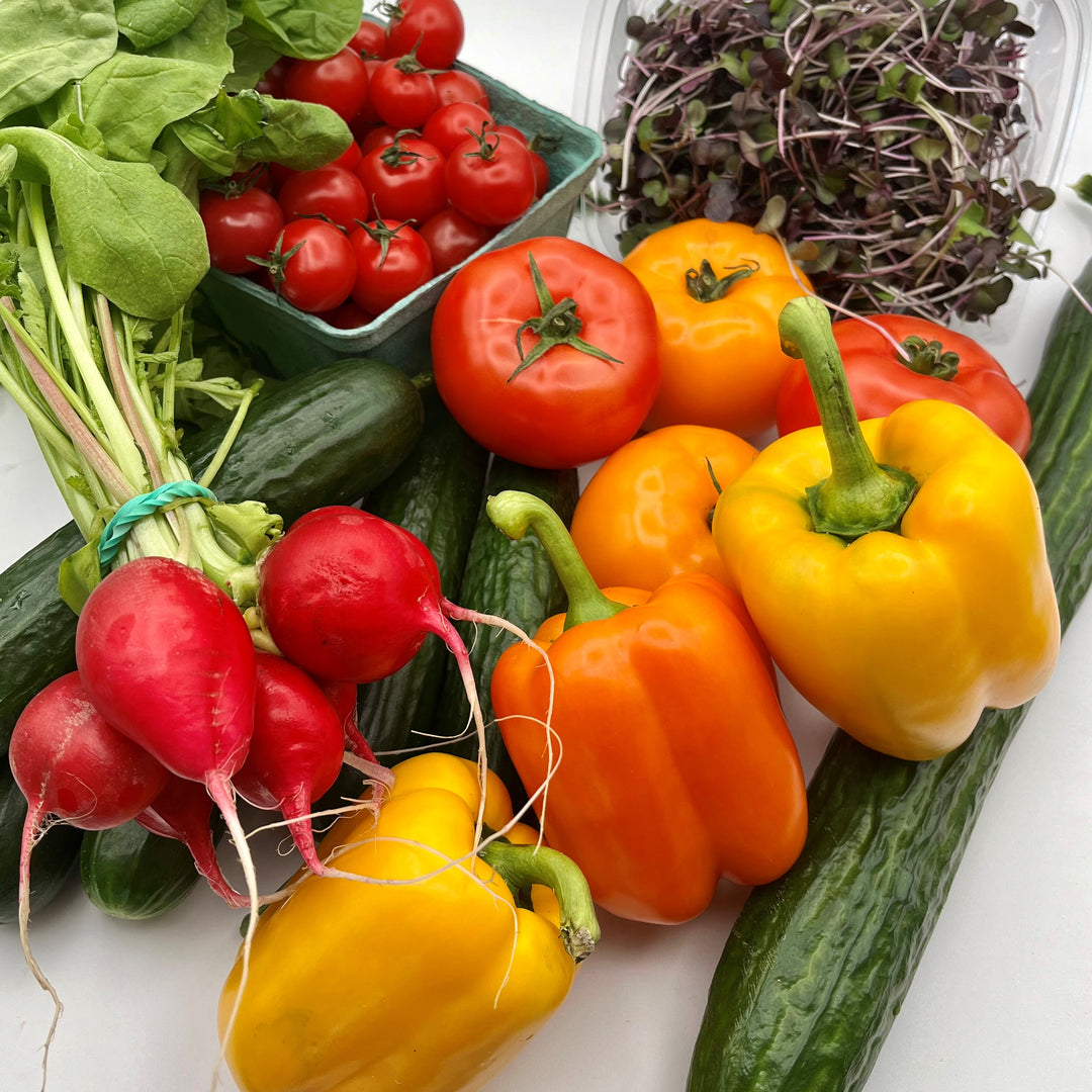 Panier Solo de légumes - Abonnement annuel - Livraison ou cueillette chaque semaine
